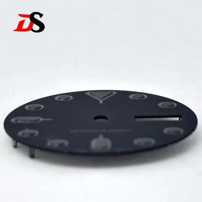 28.5mm Matte Black Dial C3 Green Luminous  SKX007 for NH36
