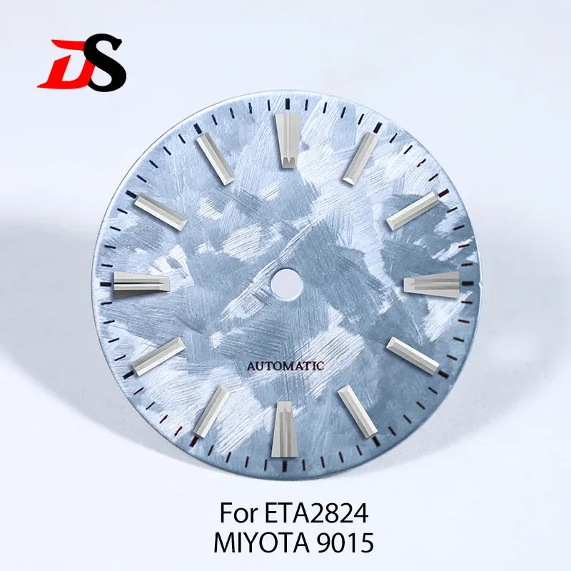 28.5MM dial GS Sakura Dial No Lume NH35//ETA2824/MIYOTA 9015 Movement No Date