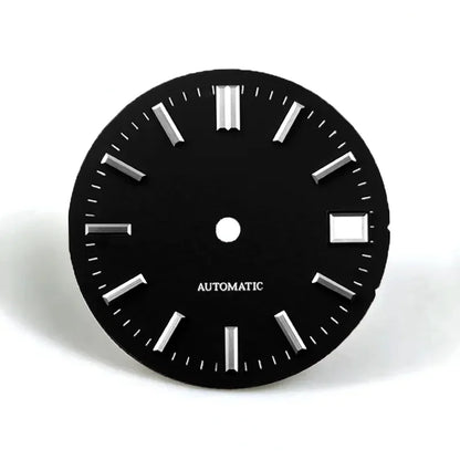 28.5mm Sunburst Dial No Lume NH35 Movement Classic Watch Dial