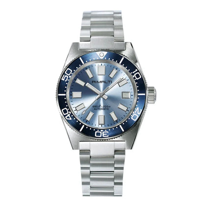 RIMALTI 62MAS 40mm Watch Sunburst Dial Classic Men's Watch Nh35 Automatic Movement Waterproof Luminous Sapphire Glass