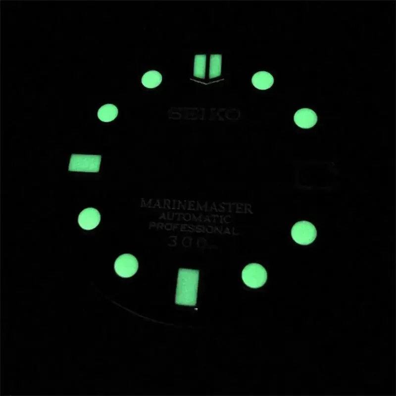 Matte Black Dial Black Lume