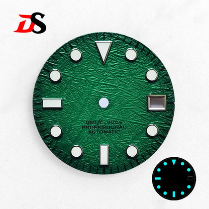 28.5mm Retro Literary Style Dial YM Index BGW9 C3 Lume NH35 Movement