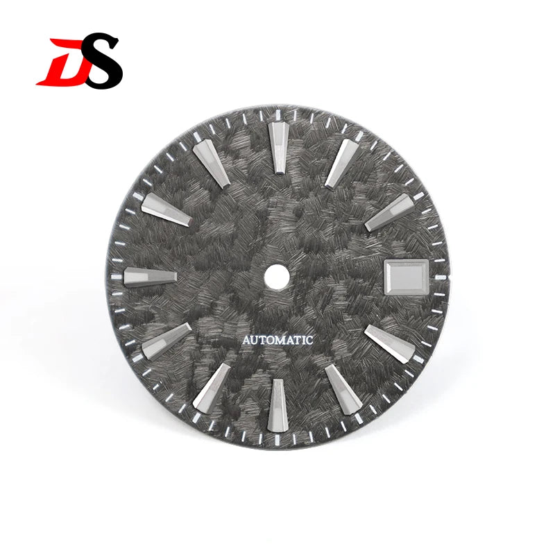 62GS Mod Dial Cherry NH35 Blue Lume OMG Index Cherry Trees of Spring Light-green Lilac 28.5mm for SKX007 GS Mod