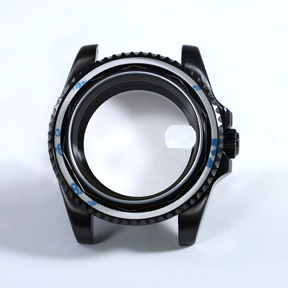 Black 40.5mm Case Oyster Bracelet 20ATM Suitable for NH34NH35/36/38ETA2824 Movement