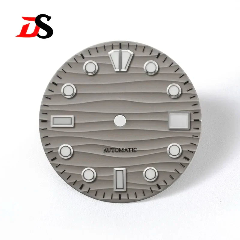 DS 28.5mm Sea Wave GS Dial BGW9 C3 Lume Date NH35 Movement