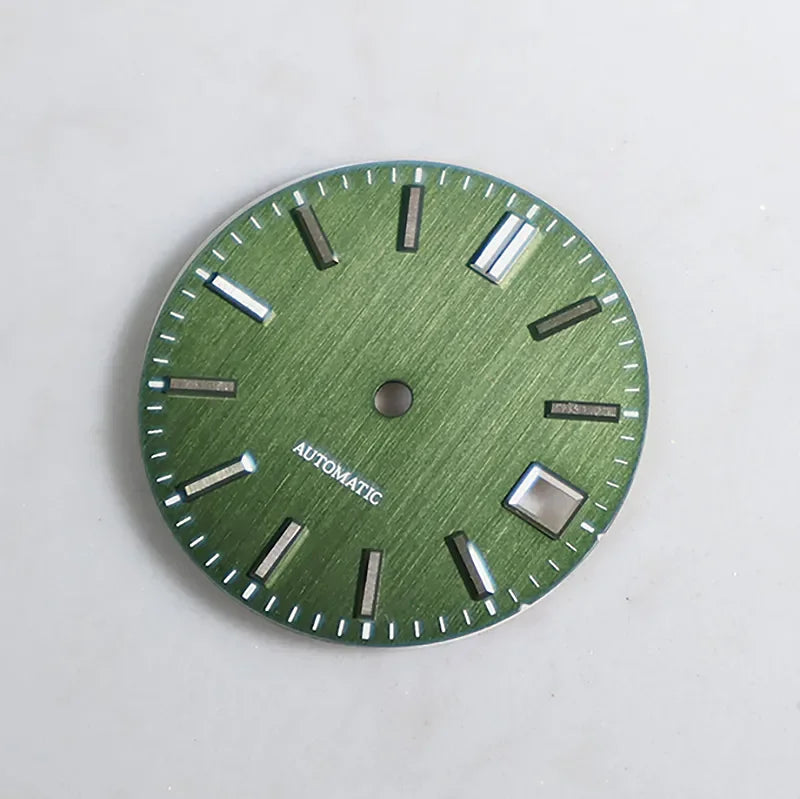 28.5mm Dial Cloth Sand No Lume for NH35 Movement