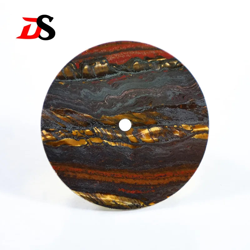 Blank Iron Tiger's Eye Dial High Quality No Lume No Date NH38 Movement Natural Stone