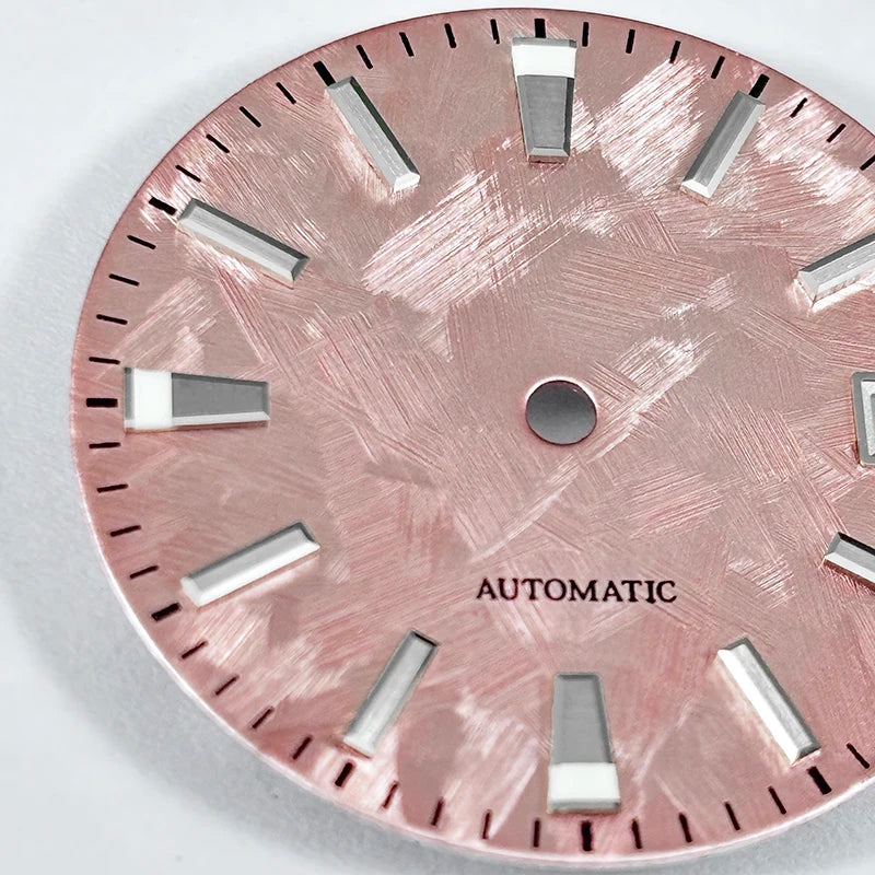 NH35 Dial Sakura Dial 28.5mm Blue Lume SKX007 for NH35NH36 Automatic Movement