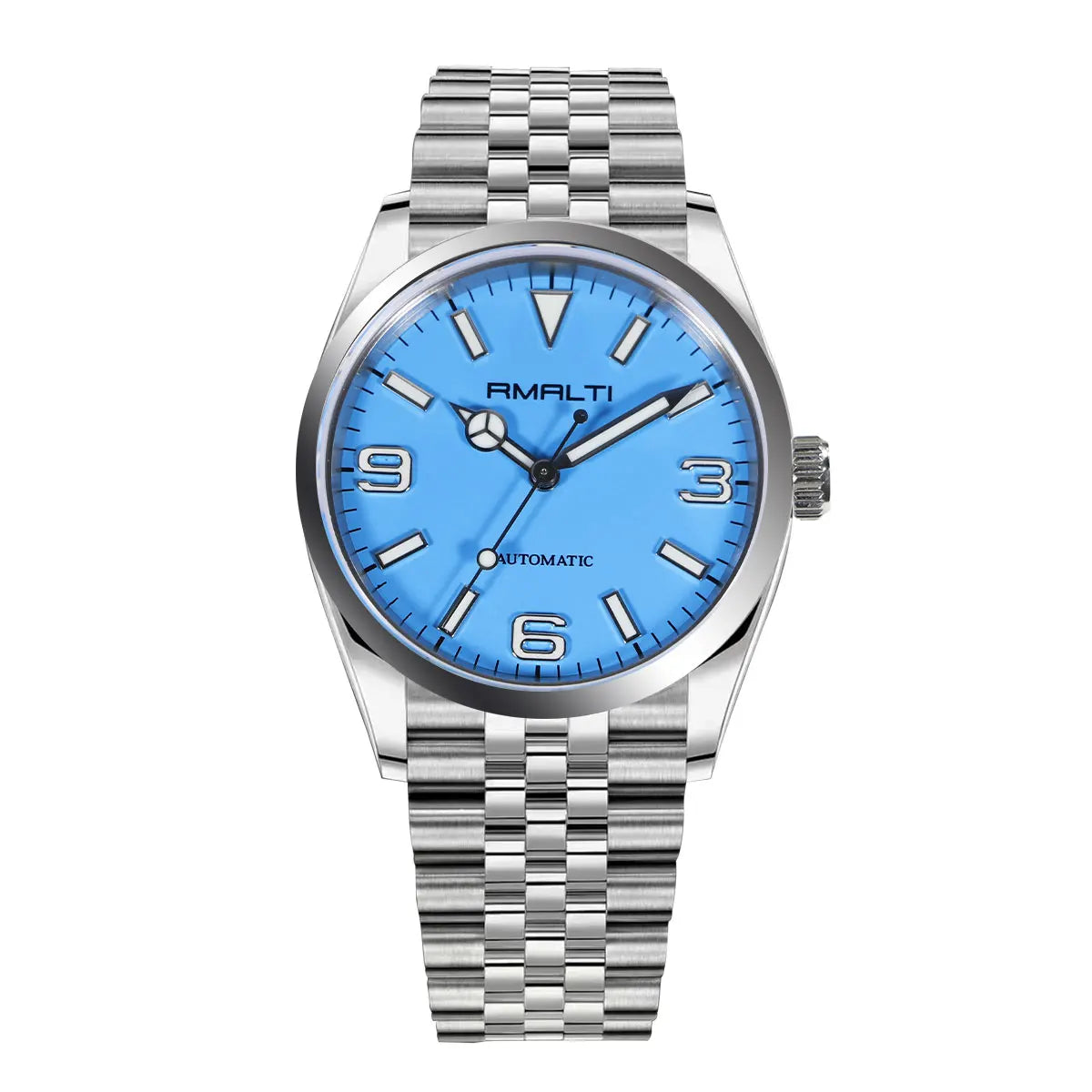 RMALTI Men's Watch 36mm369 Dial Fashion Sports Men's and Women's Automatic Mechanical Watch NH35 Movement Waterproof 10bar