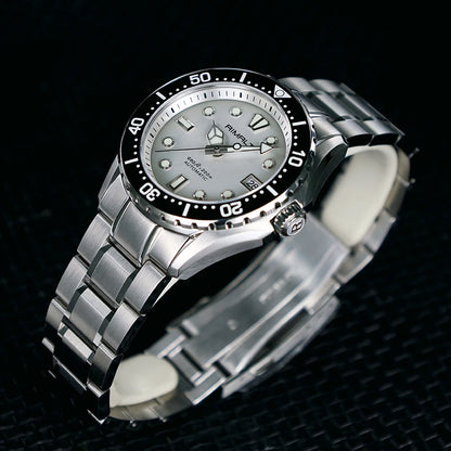 RIMALTI40mm New Matte Style High-quality Automatic Machinery Classic Business Sapphire 20BAR NH35 Mechanical Movement