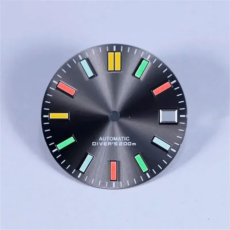 28.5mm Sunburst Dial Sbdx019 6105 Color Lume NH35 Movement