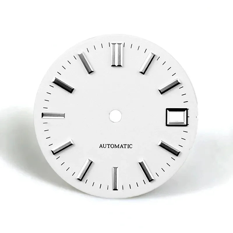 28.5mm Sunburst Dial No Lume NH35 Movement Classic Watch Dial