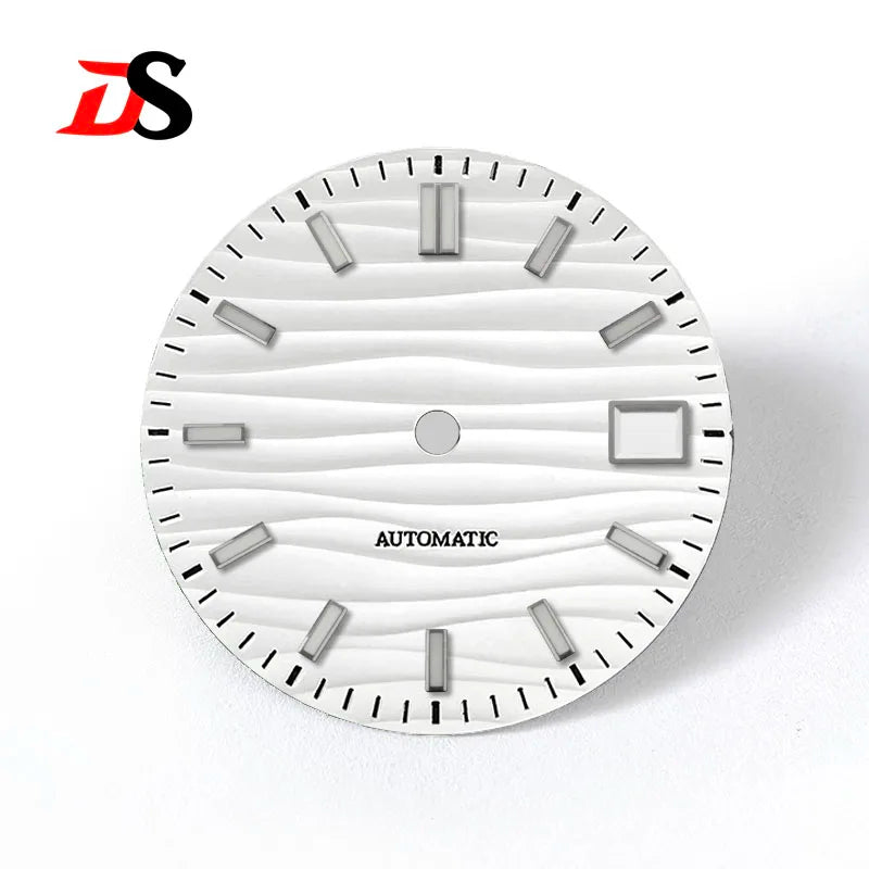 Wave Dial BGW9 lume 3 o'clock For NH35 Movement 28.5mm NH34