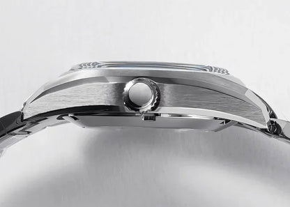 62GS 38mm Sakura Stainless Steel Watch Dome Sapphire Glass AR Coating High-quality Men's Watch NH35 Movement