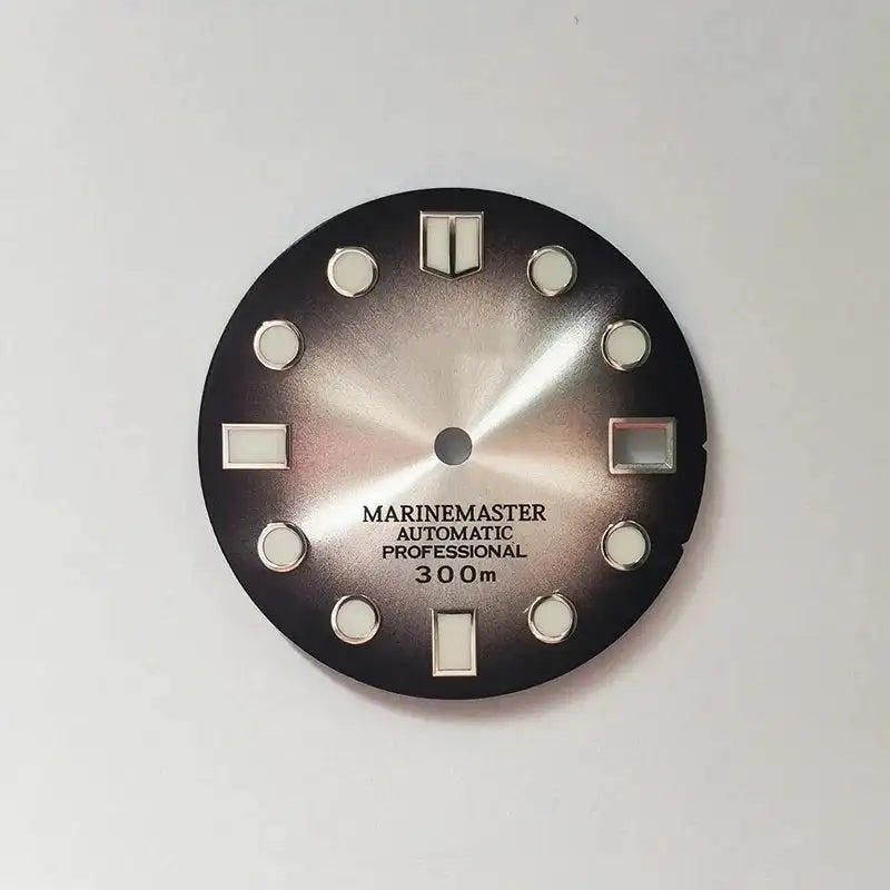 Marinemaster Dial 28.5mm BGW9 C3 Lume NH35NH36 Movement No Tick Mark