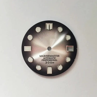Marinemaster Dial 28.5mm BGW9 C3 Lume NH35NH36 Movement No Tick Mark