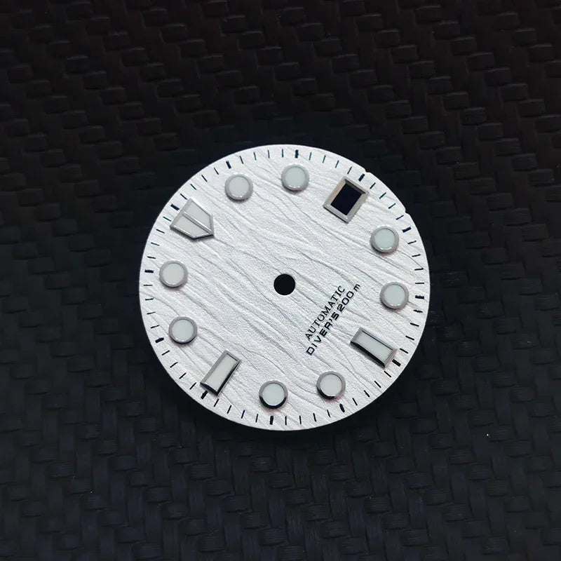 Birch Dial Blue Lume for NH35/NH36 Movement 28.5mm Dial