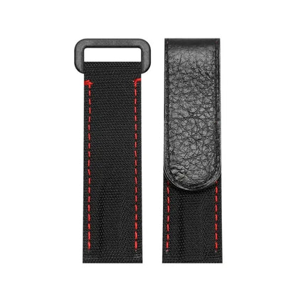 Watch Strap Nylon Velcro Men's Matching Carbon Fiber Case VK63/4130/3135/ Movement 20mm Canvas Belt