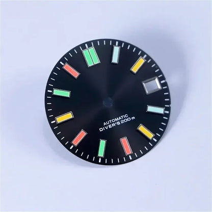 28.5mm Sunburst Dial Sbdx019 6105 Color Lume NH35 Movement