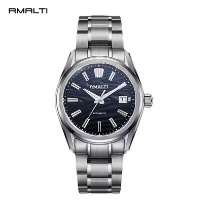 Birch Texture Men's Watch Automatic Mechanical Business Watch Luxury Sapphire High-quality NH35 Movement Waterproof