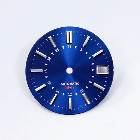 NH34 GMT Bamboo GS Sunburst Dial No Lume