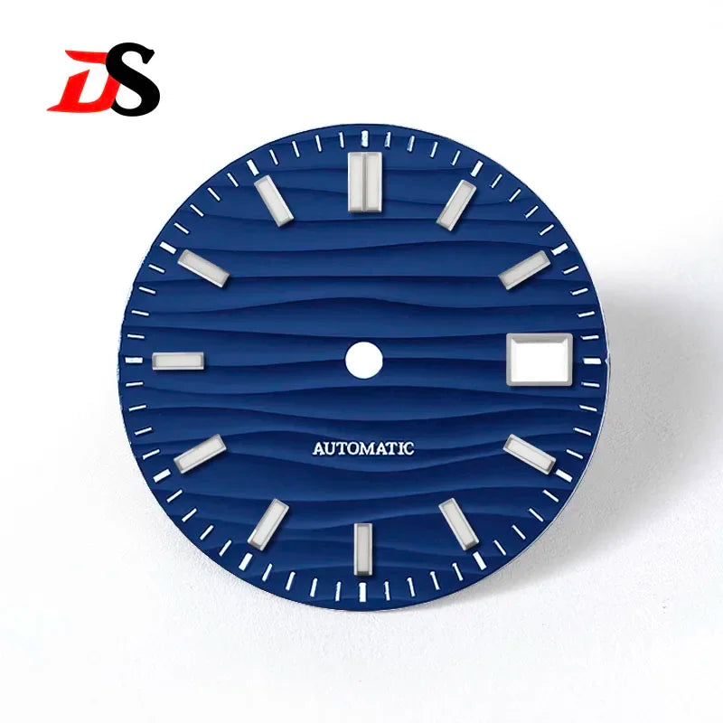 Wave Dial BGW9 lume 3 o'clock For NH35 Movement 28.5mm NH34