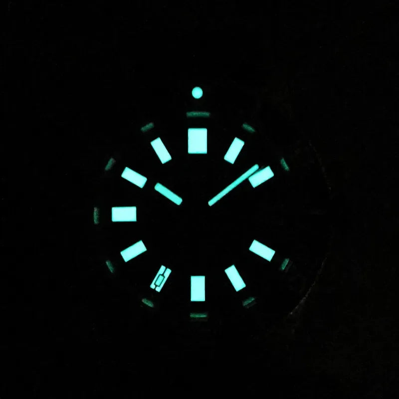 RMALTI 62MAS 40mm Watch Sunburst Dial Men's Watch Nh35 Automatic Mechanical Waterproof Blue Luminous Ceramic Bezel 200M