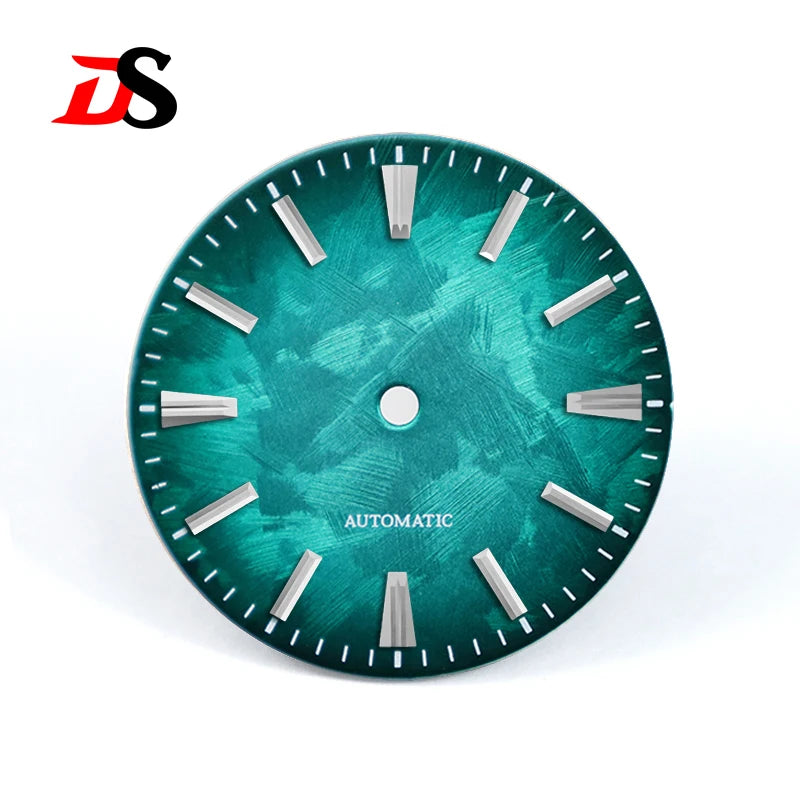 28.5MM GS High Quality Sakura No Date Dial No Lume NH35 Movement