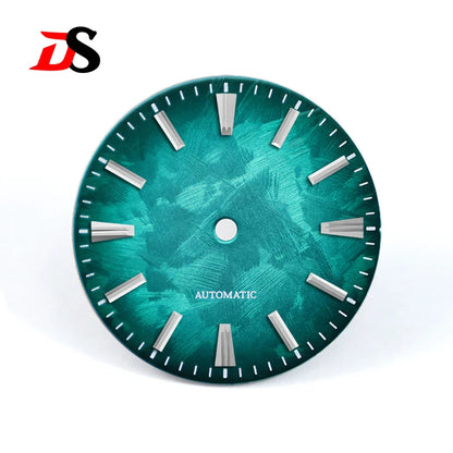 28.5MM GS High Quality Sakura No Date Dial No Lume NH35 Movement