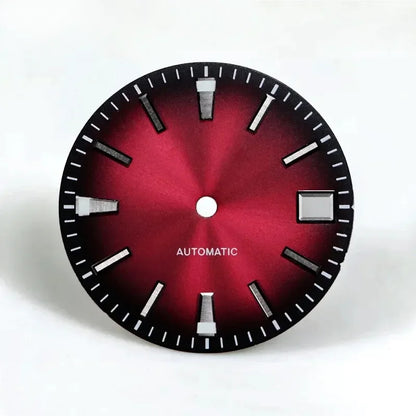 Gradient 28.5mm Dial Blue Lume sunburst Dial NH35 Movement