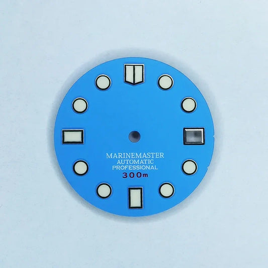 Marinemaster MM Index Dial BGW9 C3 Lume NH35NH36 Movement 28.5mm No Tick Mark