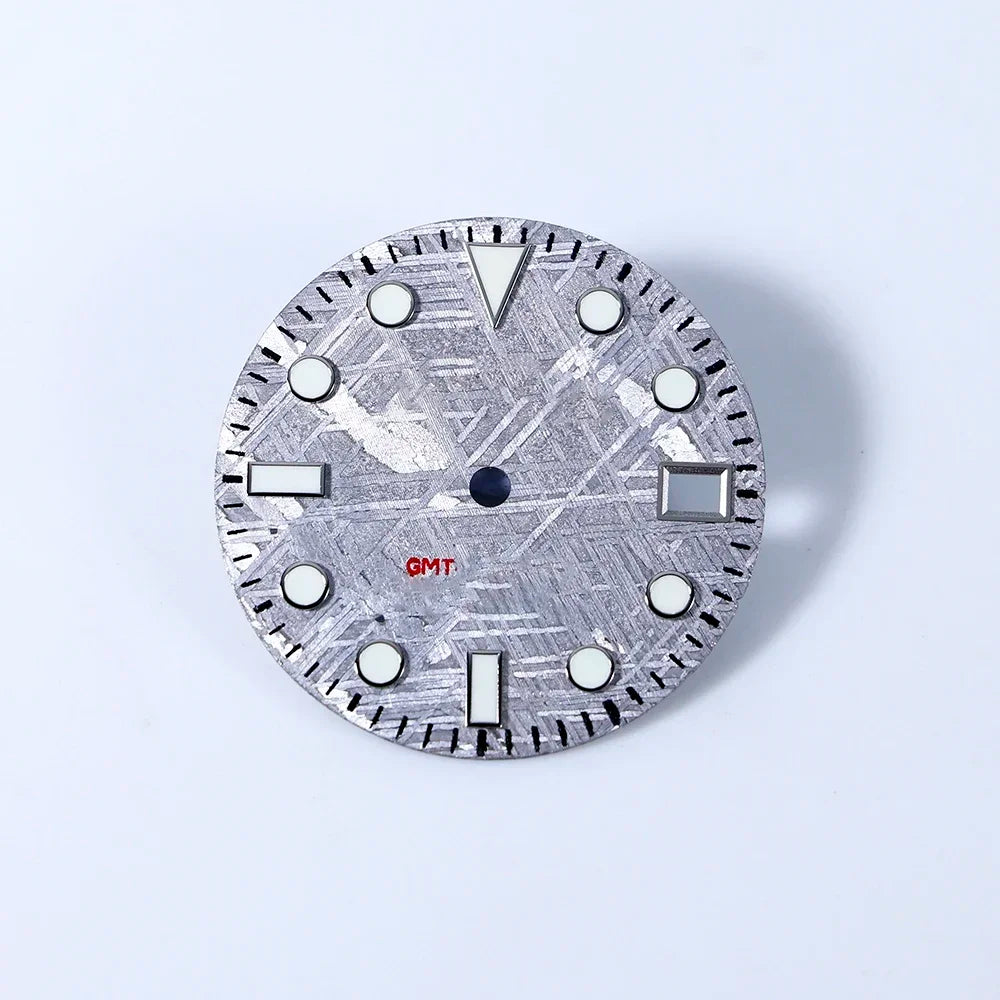 Natural Gray Meteorite Dial