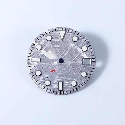 Natural Gray Meteorite Dial