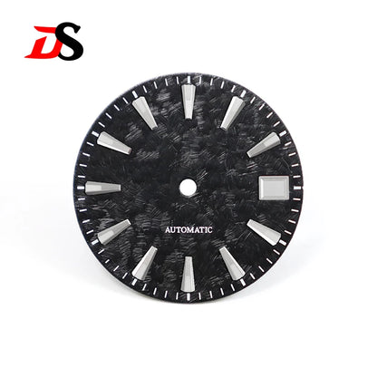 62GS Mod Dial Cherry NH35 Blue Lume OMG Index Cherry Trees of Spring Light-green Lilac 28.5mm for SKX007 GS Mod