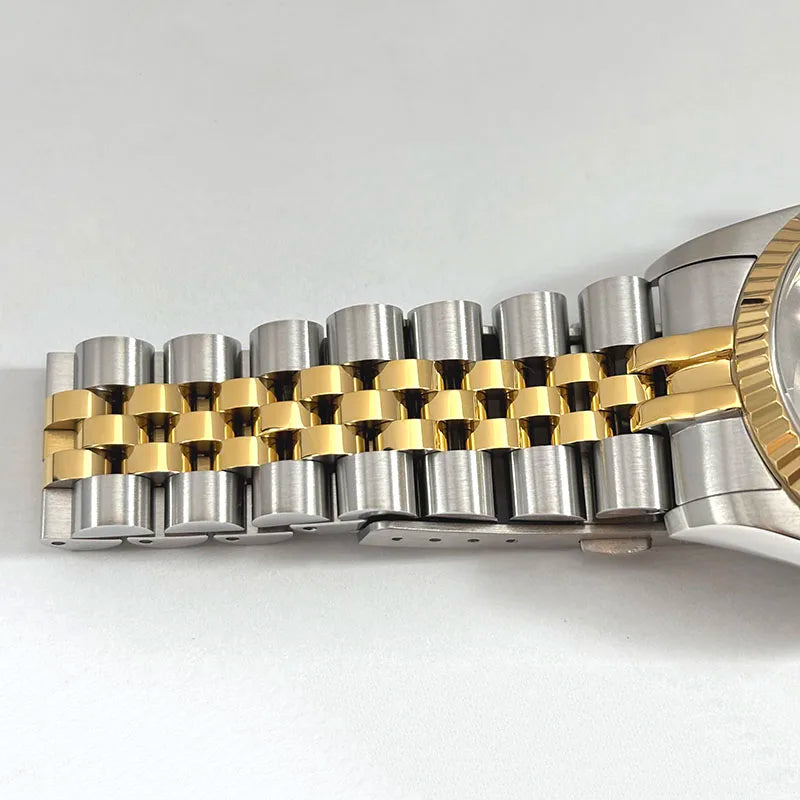 PVD Gold Rose gold 36mm Oyster Case Glass Sapphire AR Coating High Quality NH35/NH36