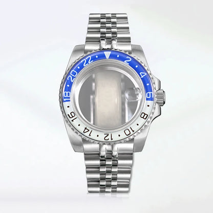 SUB Diving Case 40.5mm Stainless Steel GMT with Jubilee Bracelet NH34 ETA2824 NH35