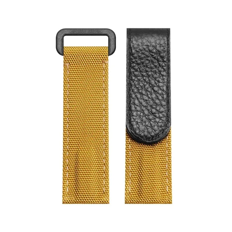 Watch Strap Nylon Velcro Men's Matching Carbon Fiber Case VK63/4130/3135/ Movement 20mm Canvas Belt