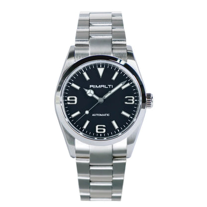 RIMALTI Man Luxury Watch 36mm Blue Lume Fashion Classic Casual Watch Unisex Automatic Mechanical Movement 10Bar