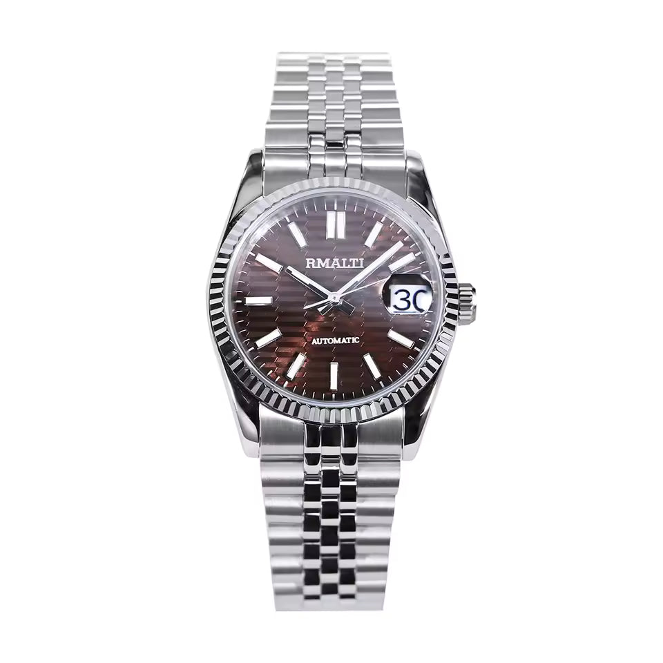 36mm Watch Exploring Climbing Luminous Luxury Men's Watch Sports Automatic Mechanical Movement 10BAR Waterproof