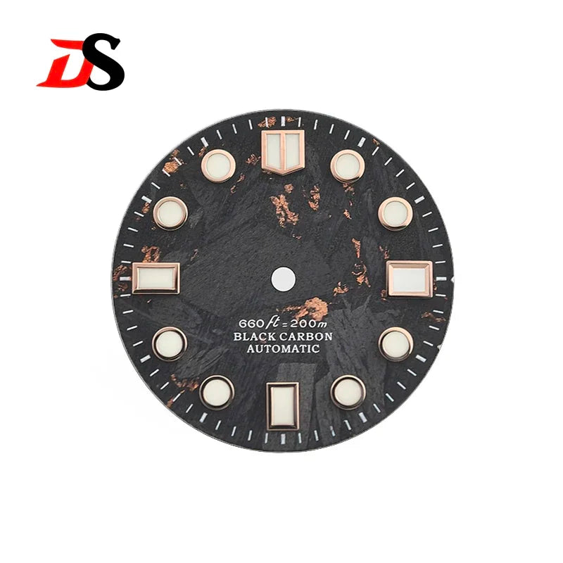 Carbon Fiber Dial NO Date NH35NH38 Movement BGW9 Blue/C3 Green Lume