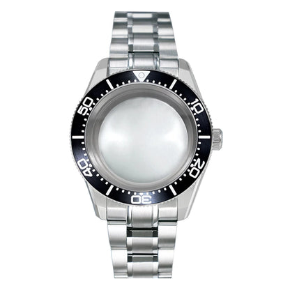38mm Case with Bezel 38x30.6mm One-way Rotating Sapphire Crystal AR