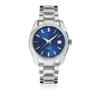 RIMALTI 40mm44gs Case Sapphire Crystal Sunburst Mechanical Men's Watch GMT NH34 Movement Is Suitable for 32.5mm Dial
