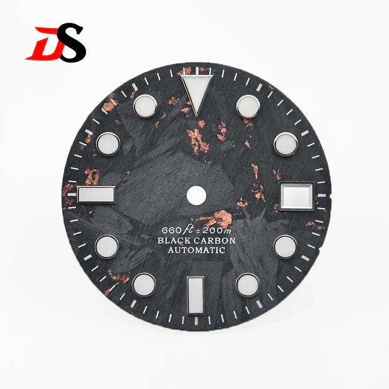 Carbon Fiber Dial NO Date NH35NH38 Movement BGW9 Blue/C3 Green Lume