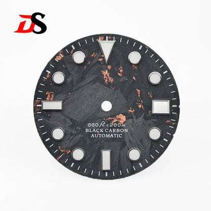 Carbon Fiber Dial NO Date NH35NH38 Movement BGW9 Blue/C3 Green Lume