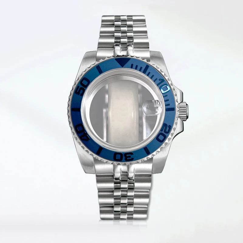 SUB Diving Case 40.5mm Stainless Steel GMT with Jubilee Bracelet NH34 ETA2824 NH35