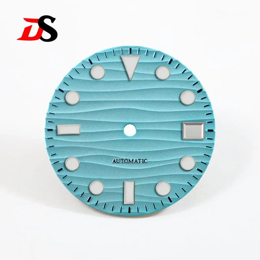 28.5mm Sea Wave Dial YM Sub BGW9 C3 Lume Date NH35 NH34 Movement