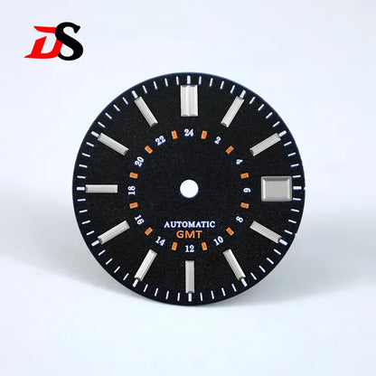 Spark Texture Smoked Dial GMT NH34 Movement No Lume 28.5mm Dial