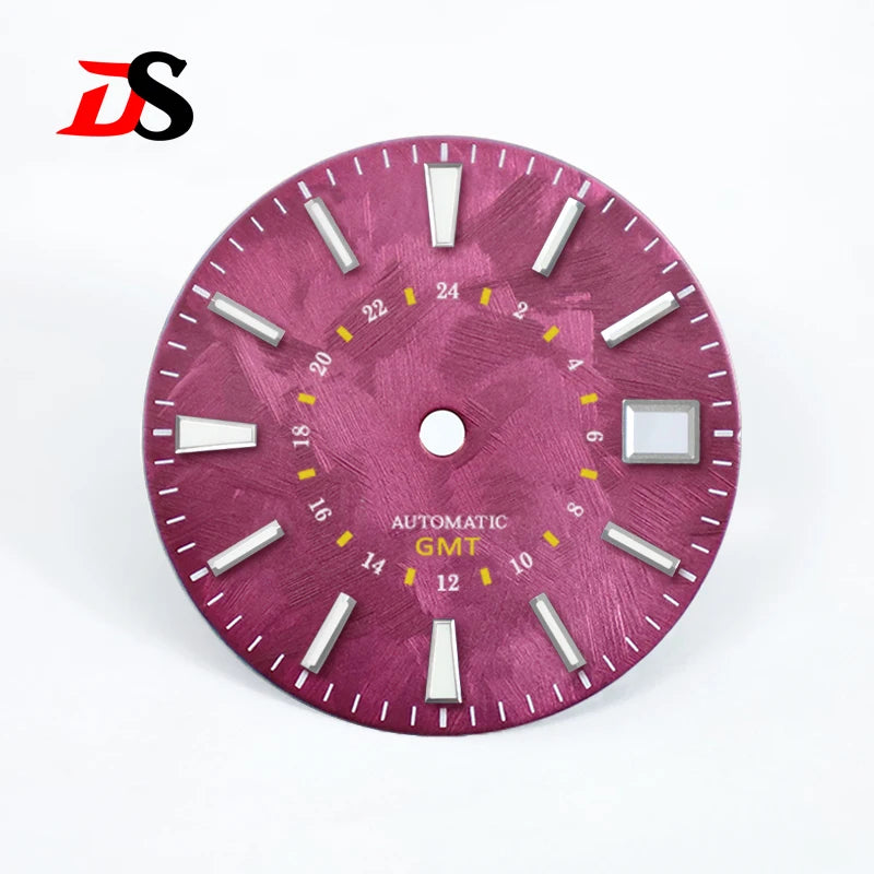 DS Sakura Blue GMT Dial 28.5mm Blue Lume NH34GMT Movement