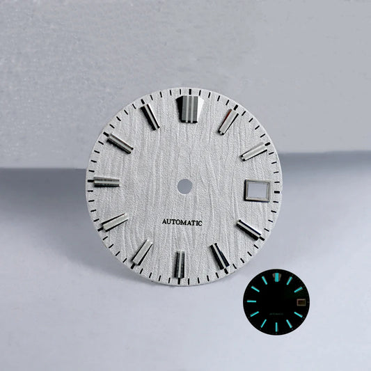 Birch Blue Lume Dial