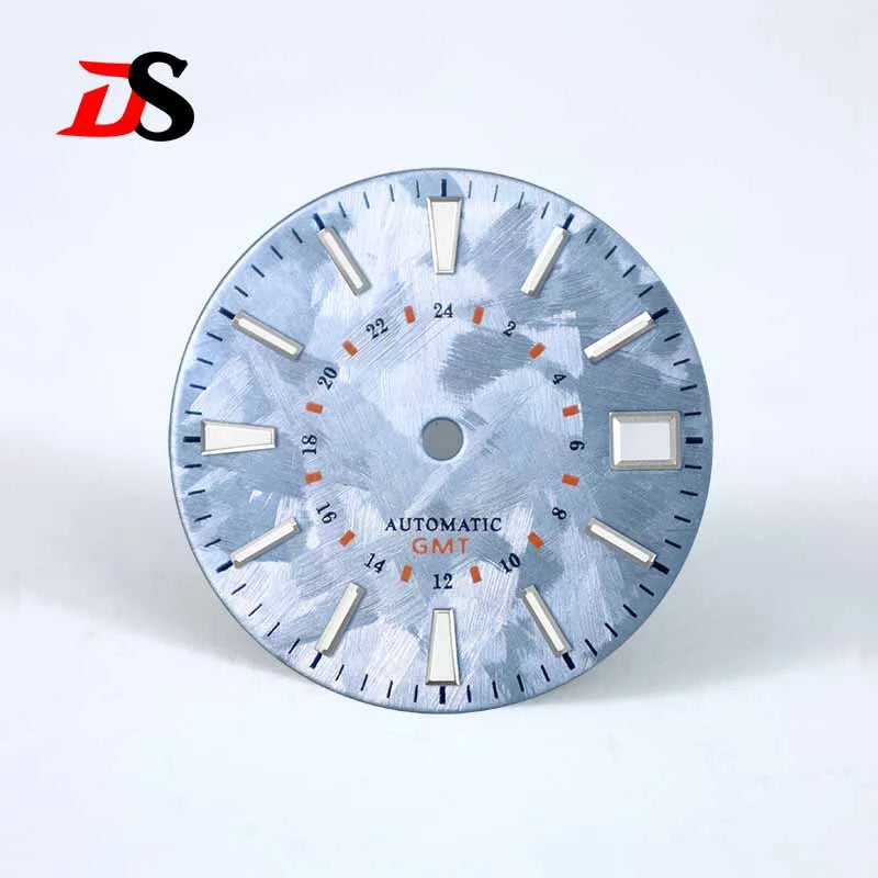 DS Sakura Orange GMT Dial Blue Luminous NH34GMT 28.5mm
